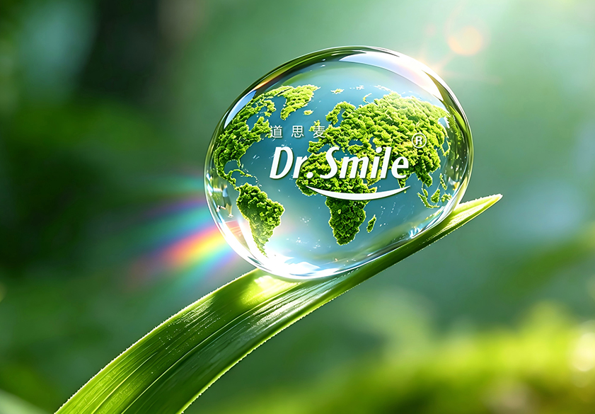 Dr. Smile Green Water Drop Earth